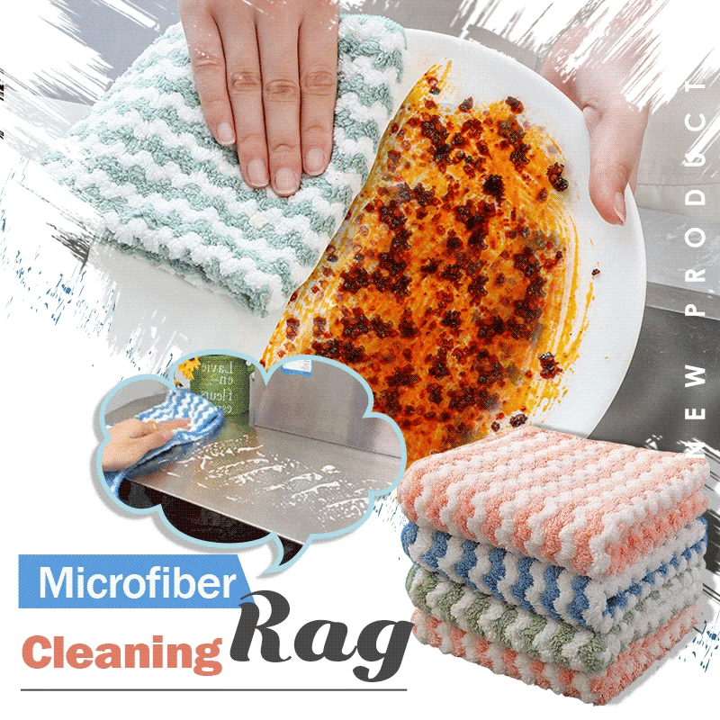 MicroFiber Cleaning Rag - Set of 5/10/15