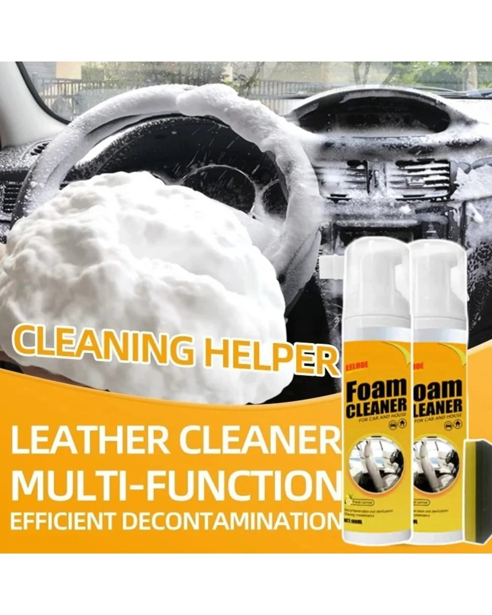 Faom Cleaner Multi-Purpose Foam Cleaner – Bliss Mart